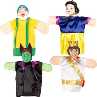 Colorbaby 39168 Cucu Show Snow White Puppet Educational Toy Multicolore Enfants