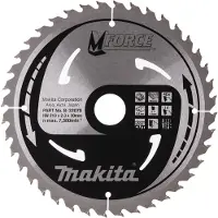 Makita Lame Circulaire - - M-FORCE - 210x30x2,3mm - 40 Dents - Bois