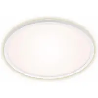 Briloner Panneau LED RGB LEUCHTEN SLIM, 15 W, 2700 lm, IP20, blanc, plastique, dimmable, Ø 42 cm