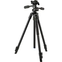 Slik PRO AL-323-3W Kit de trépied à tête tridirectionnelle (Métal), Trépied, Noir