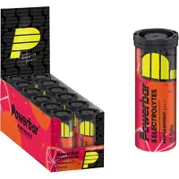 Powerbar 5 Electrolytes Tablets Box Pink Grapefruit 40g 12 Units Rouge,Doré