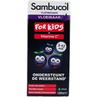 Sambucol Sirop For Kids + Vitamine C 120 ml Sirop