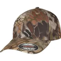 Flexfit Casquette 'Kryptek' beige / marron / noisette / brun foncé