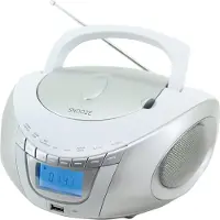 Soundmaster SCD3850WS blanc (AM, FM), Radio, Blanc