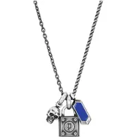 Police Pejgn2009011 Necklace Bleu Homme