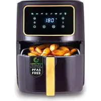 Bergner Heissluftfritteuse, Friteuse, Noir