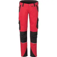Planam Pantalon femme rouge/noir 48 50 (50)