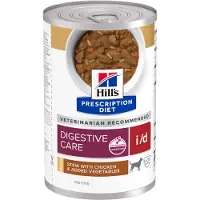 Hill's Pet Nutrition Prescription Diet Canine i/d Digestive Care Stew z kurczakiem i warzywami 6x354 g w puszce
