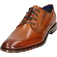 Bugatti Rinaldo Comfort Gekleed Laag - Cognac - Maat 41