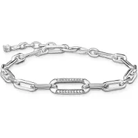 Thomas Sabo Bracelet à maillons argent, (19 cm, Argent 925)