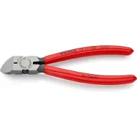 Knipex Pince coupante de côté pour plastique polie gainées en plastique 160 mm - 72 11 160 SB