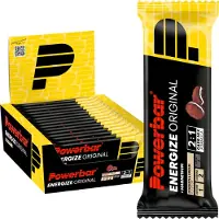 Powerbar Energize Energy Bars Box Original Cookie Cream 55g 15 Units Jaune,Gris