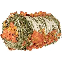Trixie 200g balle de foin avec potiron et carotte Friandise pour petits animaux