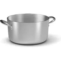 Ballarini Cocotte haute professionnelle en aluminium avec, Poêle + casserole, Gris