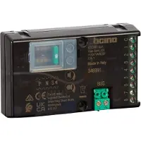 Bticino Module haut-parleur universel pour le raccordement de 8 boutons d'appel externes, 1 pièce.