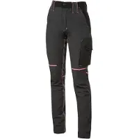 U Power World Lady Work Pants Gris M Femme