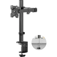 ONKRON swivel Desk Mount for Monitor, 13 to 34" max 8 kg, black (34", 8 kg), Support de moniteur, Noir