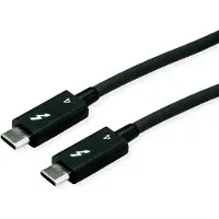Roline 11.02.9046 Câble USB 1 m USB 3.2 Gen 1 (3.1 Gen 1) USB C Noir (11.02.9046)