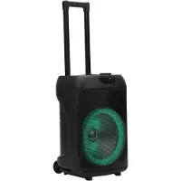 Majestic Fire T10 Enceinte Bluetooth portable 30W avec LED multicolore et batterie