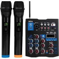 Karma Mxw 5 5 Disc Jockey Mixer (Mélangeur de ligne), Table de mixage, Noir