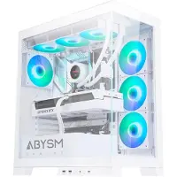Abysm Gaming Danube Sava H500 Pc Tower Case Blanc