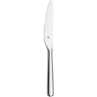 WMF Couteau à éplucher Couteau à fruits Monobloc 18cm à lame crantée Boston Acier inoxydable 18/10, Couverts, Argent