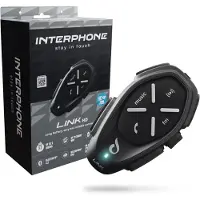 Interphone Cellularline Cellularline Link Intercom noir noir One Size