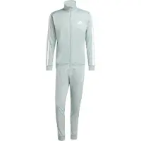 Adidas Ensembles de survêtement Sportswear Basic 3-Stripes Tricot Track Suit hommes - Gris - EU S