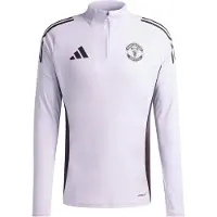 Adidas Manchester United 25/26 Tiro Competition Slim Training Half Zip Sweatshirt Violet M / Regular Homme