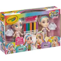 Crayola Coloration Color n Style Rainbow Twins