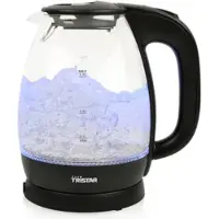 Tristar Haushaltsgeräte Tristar WK-3405 bouilloire 1,7 L 2200 W Noir, Transparent