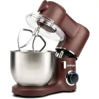 G3 Ferrari Robot pâtissier planétaire 1800 W, 6 vitesses, accessoires inclus, Robot ménager, Rouge
