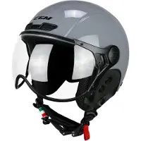 Cgm Casque homologué de ski et de vélo électrique 801A EBI MONO gris taille S