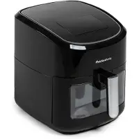 Melchioni Friteuse 118340024 Simple 8 L Indépendante 1800 W Friteuse à faible teneur en matières grasses Noir