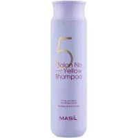 MASIL Shampooing violet neutralisant les tons jaunes 5 (Salon No Yellow Shampoo), 300 ml
