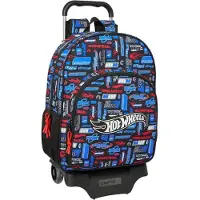 Hot Wheels Sac à dos à roulettes bleu bleu One Size