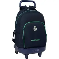 Safta Real Madrid 2nd Kit 25/26 33l Compact 612557918 Wheeled Backpack Bleu Enfants