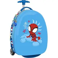 Spidey and his Amazing Friends Spidey Rescue 16´´ 27.7l 28x23x43 Cm Trolley Bag Bleu Enfants