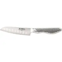 Global GS57 couteau Santoku à alvéoles 12 cm