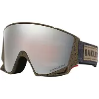 Oakley Flow Scape M Ski Goggles Vert,Marron Prizm Black & Prizm Iced/CAT4+CAT2