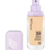 Maybelline Super Stay Fond de Teint Lumi-Matte Jusqu’à 30 H [35 ml] (Différentes teintes) - 118