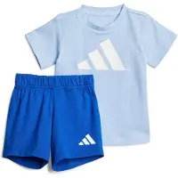 Adidas Essentials Tee Set Bleu 12-18 Months Enfants