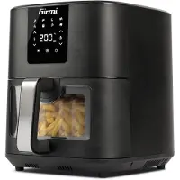 Girmi Friteuse à air chaud FG79 Simple 9 L Indépendante 1700 W Noir