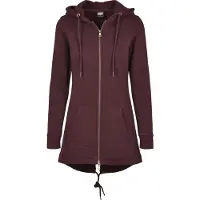 Urban Classics Veste de survêtement lie de vin