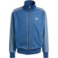 Adidas Originals Haut de survêtement Firebird Denim - Bleu, Bleu