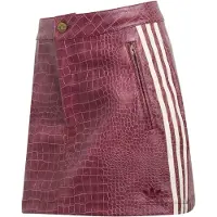 Adidas Pleather Mini Skirt Femme - Jupes, Rouge - Taille 42 - Toile de coton