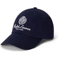 Ralph Lauren Casquette bleu marine / blanc cassé