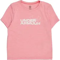 Under Armour Tech Twist Wdmk Logo Short Sleeve T-shirt Rose 10-12 Years Fille