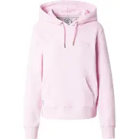 Superdry pour femme. W2012667A Sweat à capuche Essential Logo Emb rose (XS), Casuel, Coton, Manche longue