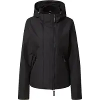 Superdry Femme Veste Coupe-vent à Capuche Mountain Black Taille: 38